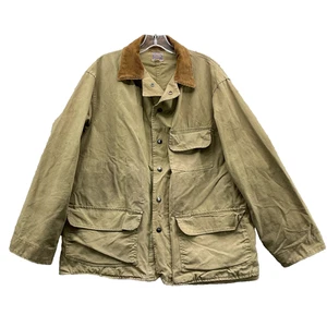 Vintage Hinson Bodyguard 1940s Jacket Mens 44 Barn Chore Hunting Field Work Coat - Picture 1 of 19