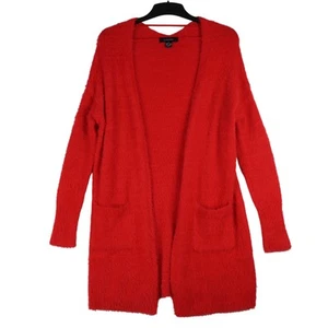 Jersey Atmosphere para mujer rojo talla S manga larga frente abierto poliamida acrílico - Imagen 1 de 8