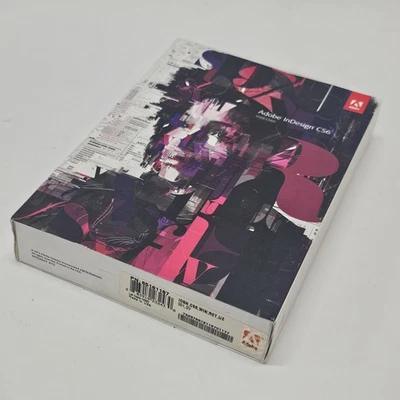 Adobe InDesign CS6 Windows Creative Suite Desktop Publishing Software NEW SEALED - Image 1 of 3