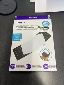 Targus Wireless Folding Keyboard Bluetooth Ultra Compact, Black AKF003 Sealed - Picture 1 of 1