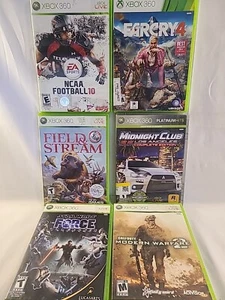 Lotto Bundle Giochi XBOX 360 #7- 6x Giochi, Titoli Vari TUTTI TESTATI - Foto 1 di 4