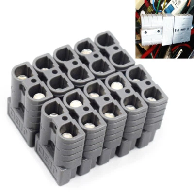 5pair Battery Quick Connector Kit 50A 6AWG Plug Connect Disconnect Winch Trailer - Image 1 of 4
