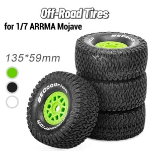 1/7 RC Model Car Off-Road Tire Wheel 135*59mm 17mm Hub for ARRMA Mojave TRAXXAS - Picture 1 of 30