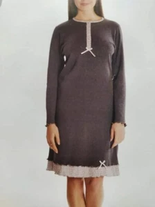 CAMICIA DA NOTTE DONNA INVERNALE - Picture 1 of 30