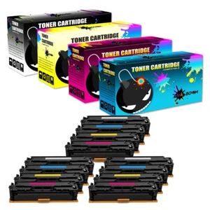 12 kaset z tonerem zamiennik do HP CF210A 131A LaserJet 200 Color M276nw M276n - Zdjęcie 1 z 1