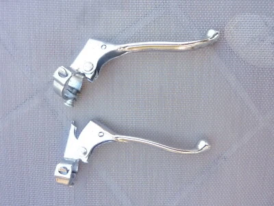 NOS 2 vintage ancien Poignée levier Freins  Vélo  cross bmx vile junior pliable - Imagen 1 de 4