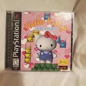 Hello Kitty's Cube Frenzy (Sony PlayStation 1, PS1) Complete Tested W/Manual - Picture 1 of 6