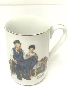 Lighthouse Keepers Daughter Coffee Mug Norman Rockwell Museum 1982 Collectible - Picture 1 of 9