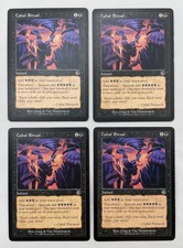 Cabal Ritual x4 MTG Torment 4x Magic Good Moderate Play MP