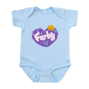 CafePress Furby Heart Cute Infant Bodysuit Baby Romper (1219844923) - Picture 1 of 40