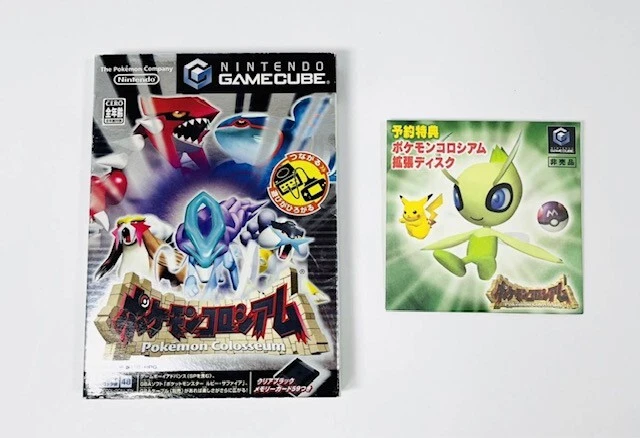 GameCube Pokemon Colosseum + Celebi Expansion Bonus Disc GC Nintendo Japan F/S - Image 1 of 4