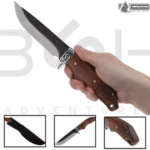 Jagdmesser Buschmesser Messer Fahrtenmesser Camping Outdoor Scheide Knife Bowie - Bild 1 von 12