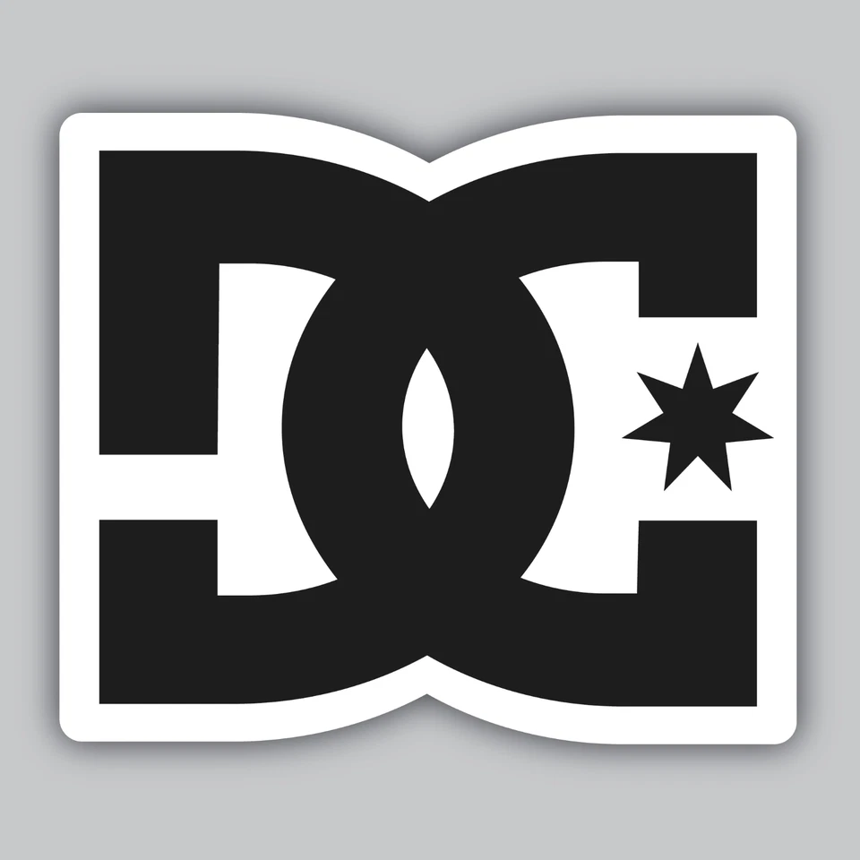 DC Shoe Co USA Vinyl Sticker/Decal -Skateboarding -Snowboarding -Surfing -BMX