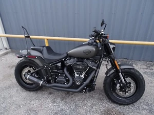 Harley-Davidson 2018-2021 Fat Bob Sissy Bar con montaje en almohadilla - Imagen 1 de 3