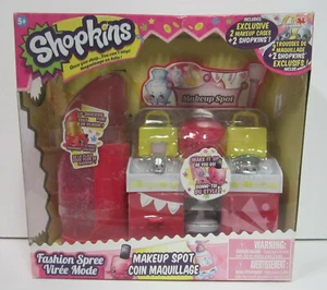 Shopkins  Makeup Spot Fashion Spree Play Set New - Foto 1 di 4
