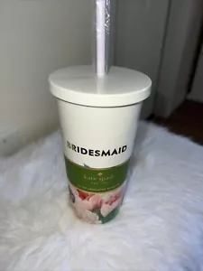 Kate Spade Bridesmaid 20 oz. Tumbler Floral NWT - Picture 1 of 3