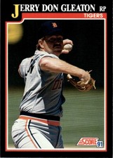 1991 Score Jerry Don Gleaton Detroit Tigers #316