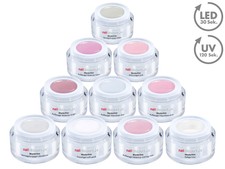 SPAR PACK 10x Masterline UV LEDGel Allround Aufbau MakeUp Fiberglas Versiegelung