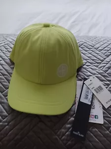 NEW Stone Island 99227 Light Soft Shell R_E.DYE Technology Hat Cap aside green - Picture 1 of 4