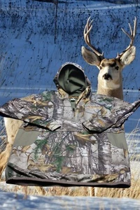 Scent-Lok Advisory Team 1/4 zip Jacket Med (Small burn hole) - Picture 1 of 10