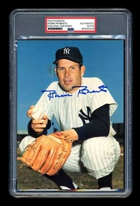 ROBIN ROBERTS SIGNED MINT PHOTO PSA/DNA AUTOGRAPHED NEW YORK YANKEES - Picture 1 of 1