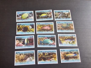 PENRHYN ISLAND 2013 SG 626-637 TROPICAL FISH MNH - Picture 1 of 1
