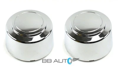 NUEVO 94-08 FORD F250 F350 FURGONETA E150 E250 E350 CROMO RUEDA TRASERA TAPACUBOS PAR Foto 1 de 4