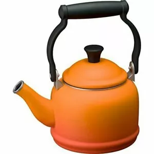 Le Creuset kettle Demi enamel IH corresponding 1.1L orange 920009-00-09 63087012 - Picture 1 of 4