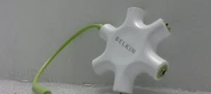 Belkin RockStar Sdoppiatore per cuffie a 5 vie (bianco) Nuovo con scatola - Foto 1 di 1