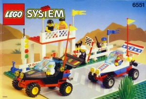 LEGO Town: Checkered Flag 500 (6551) komplett +BA - Bild 1 von 5