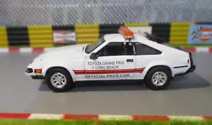 Auto World 83 Toyota Celica Supra Grand Prix Pace Car 1:64 Rubber Tires - Picture 1 of 5
