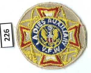 Dealer Dave Patches: VINTAGE VFW LADIES AUXILLARY PATCH, MINT (226) - Picture 1 of 1