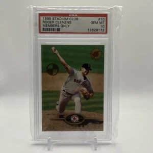 1995 Stadium Club Roger Clems PSA 10 #10 **Pop** - Picture 1 of 2