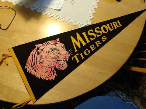 Missouri Tigers Pennant, 12 x 29" Cover