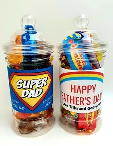 Vatertag Pralinen / Süßigkeiten Dose Geschenke Geschenk Papa Papa Opa personalisieren - Bild 1 von 12