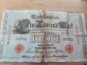 Eintausend Reichsmark April 1910 - Bild 1 von 3