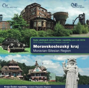Tschechien KMS Kursmünzensatz 2012 Regionen Moravskoslezský Kraj - Bild 1 von 1