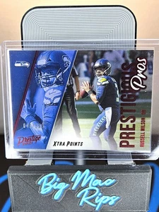 2021 Panini Prestige Prestigious Pros Xtra Points Red /299 Russell Wilson #PP-RW - Picture 1 of 2