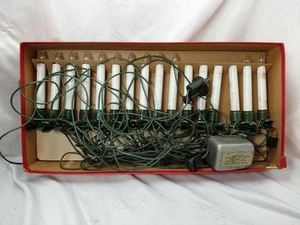 Mid Century Weihnachtsbaumbeleuchtung Luma Clip On Kerzenständer FÜR TEILE - Bild 1 von 6