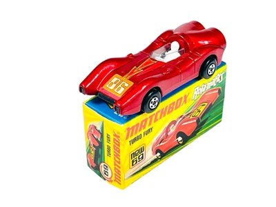 Matchbox Lesney Superfast MB69 Turbo Fury #86 Decal  w/I Box - Image 1 of 4