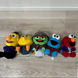 SHINee × SESAME STREET Mascota 5 tipos conjunto Taemin Key Minho Onew Jonghyun - Imagen 1 de 7