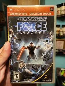 Star Wars: The Force Unleashed (Playstation PSP 2008) Case & Manual Only - Picture 1 of 5