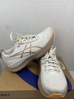 ASICS Gel Kayano 32 Running Shoes White Orange Glow Size 7.5 Women's - Image 1 of 4