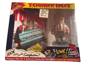 Tommy Boy HOLY SCHNIKE EDITION 2 DVD SET Chris Farley BOBBLE HEAD NEW SEALED - Picture 1 of 4