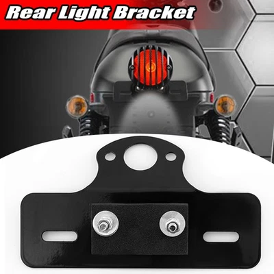 Fits For Harley Chopper Bobber Tail Light Mount License Plate Bracket Motorcycle — 第 1/4 张图片