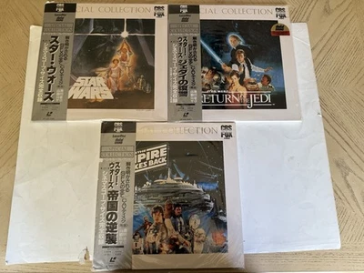 Star Wars Trilogy Special Collection Laserdisc Japan Empire Strikes Back Return - Image 1 of 4