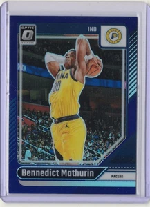 Bennedict Mathurin 2024-25 Panini Donruss Optic Purple Prizm #16 Pacers - Bild 1 von 2