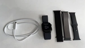 Apple Watch Series 10 (GPS + LTE) 46MM Jet Black Aluminum APPLE CARE Theft+Loss - Picture 1 of 13