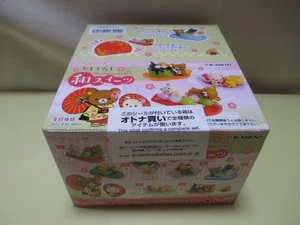 Re-Ment SAN-X Rilakkuma Japanese Wa Sweets Set of 8 pcs Miniature Figure - Picture 1 of 2