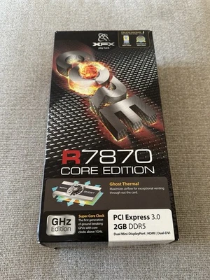 AMD Radeon XFX Ghost Thermal Graphics Card XFX R7870 Core Edition 2GB DDR5 - Image 1 of 4